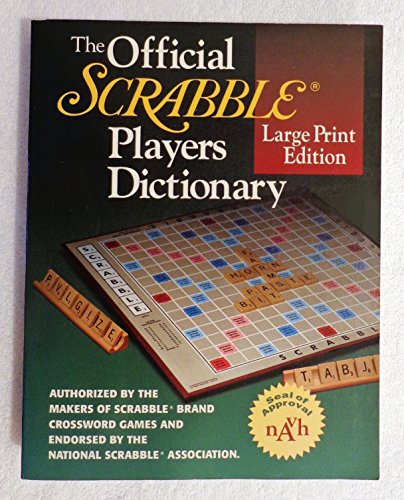 The Official SCRABBLE (r) Players Dictionary  Large Print Edition