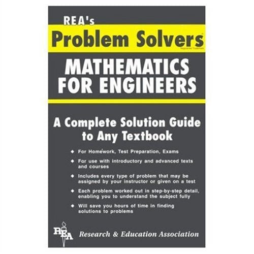 Mathematics for Engineers Problem Solver (Problem Solvers Solution Guides)