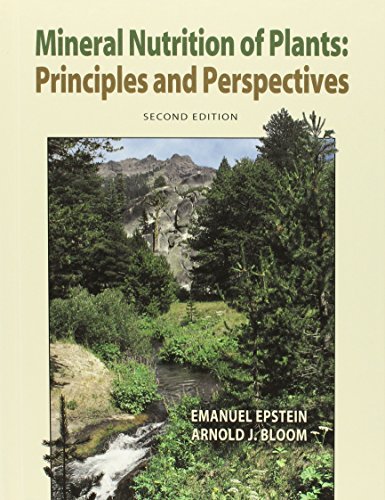 Mineral Nutrition of Plants: Principles and Perspectives
