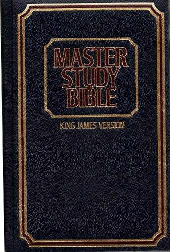 Bi-KJV Master Study Blue Imita