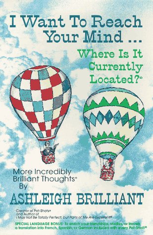 I Want to Reach Your Mind...Where Is It Currently Located?: More Incredibly Brilliant Thoughts