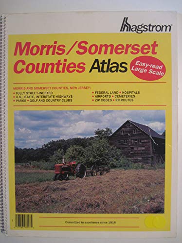 Hagstrom Morris, Somerset Counties Atlas: Large Scale Edition