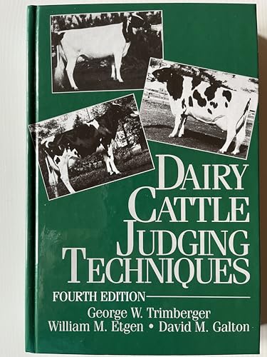 Dairy Cattle Judging Techniques