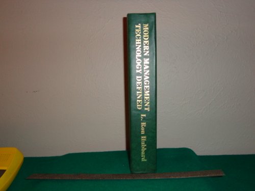 Modern Management Technology Defined: Hubbard Dictionary of Administration and Management