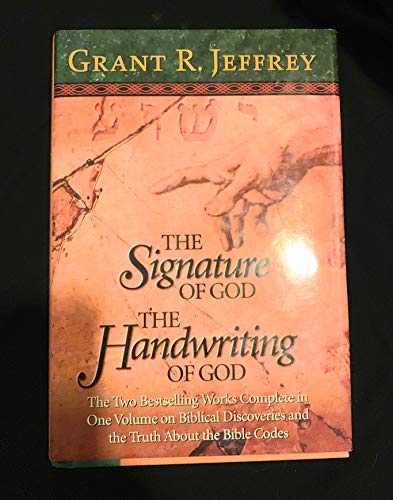 The Signature of God  The Handwriting of God