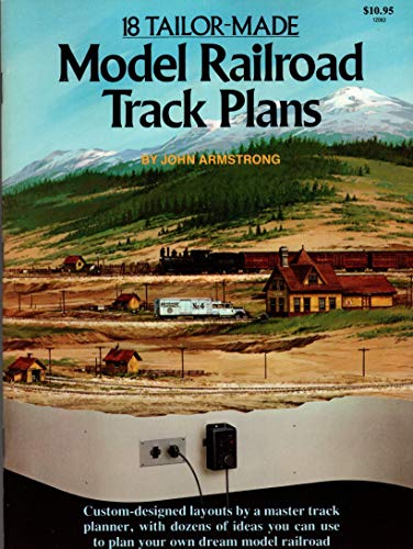 18 Tailor-Made Model Railroad Track Plans (Model Railroad Handbook, 19)