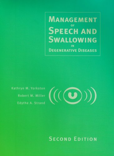 Management of Speech and Swallowing in Degenerative Diseases