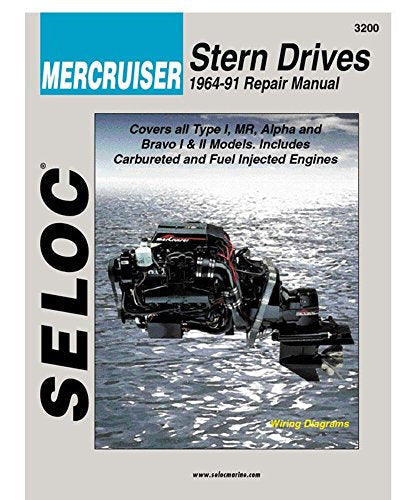Mercury Stern Drive (1964 - 1992) (Seloc Marine Tune-Up and Repair Manuals)