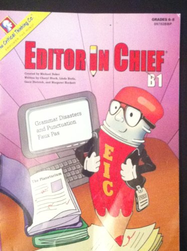 Editor in Chief B1