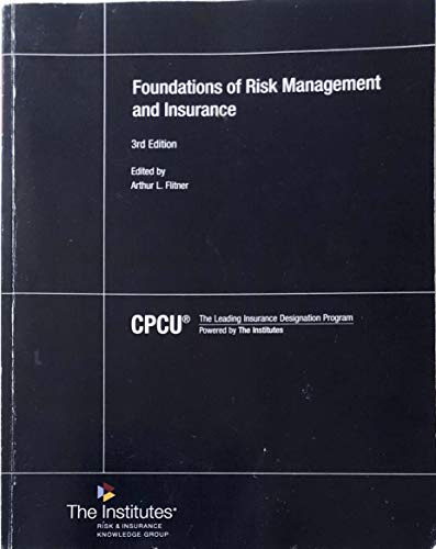 FOUNDATIONS OF RISK MGMT.+INSURANCE