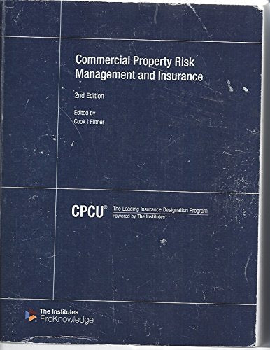 Commercial Property Risk Management and Insurance