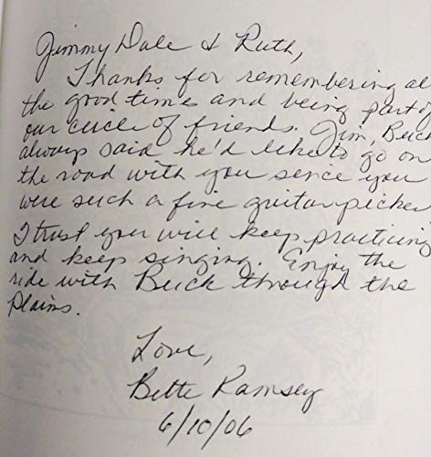 Buck Ramsey's Grass: With Essays on His Life and Work