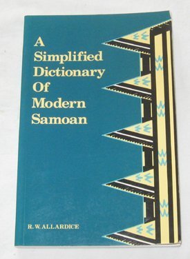 A Simplified Dictionary of Modern Samoan (Polynesian Press)
