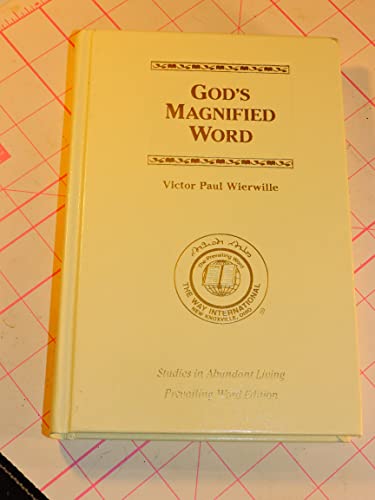 God's Magnified Word