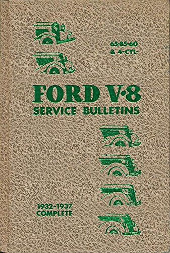 Ford V-8 service bulletins, 1932-1937 complete