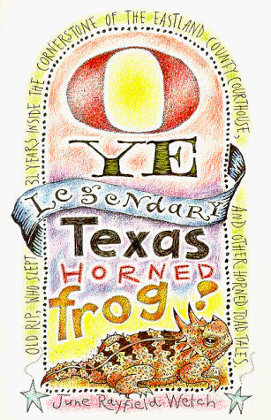 O Ye Legendary Texas Horned Frog!
