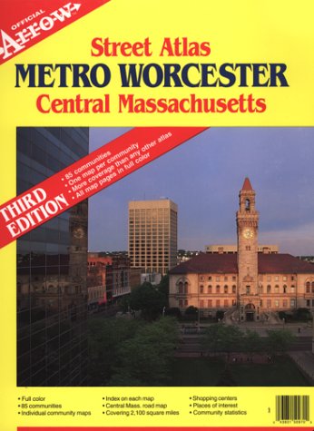 Metro Worcester Central Mass Street Atlas (Metro Worcester Central Mass Street Atlas)