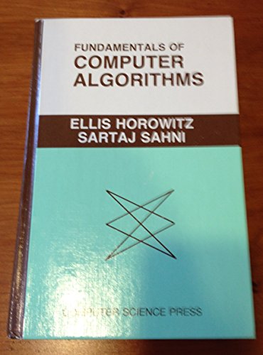 Fundamentals of computer algorithms (Computer software engineering series)