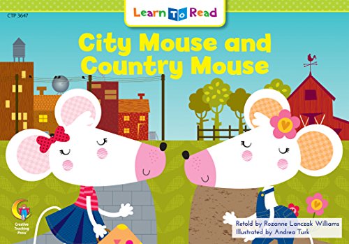 City Mouse and Country Mouse (Fun & Fantasy Learn to Read, Read to Learn)