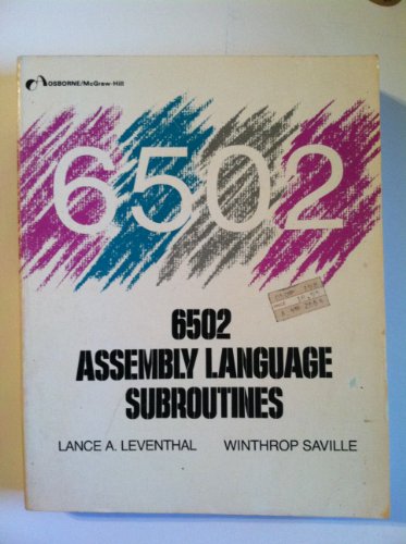 6502 assembly language subroutines