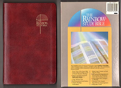 The Rainbow Study Bible: Holy Bible Containing the Old and New Testaments  King James Version