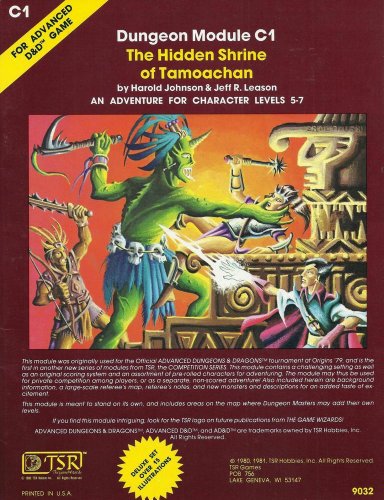 Hidden Shrine of Tamoachan (Advanced Dungeons and Dragons Module C1)
