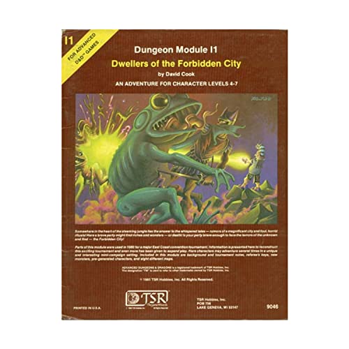 Dwellers of the Forbidden City: An Adventure for Character Levels 4-7 (Advanced Dungeons & Dragons)