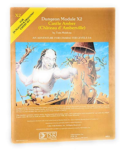 Castle Amber (Chateau d' Amberville) (Dungeons & Dragons Module X2)