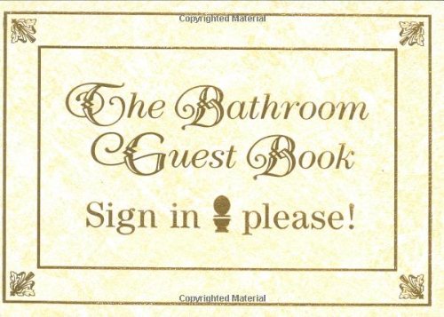Bathroom Guest Book