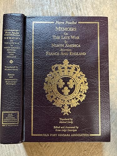 Memoirs on the Late War in North America Between France & England
