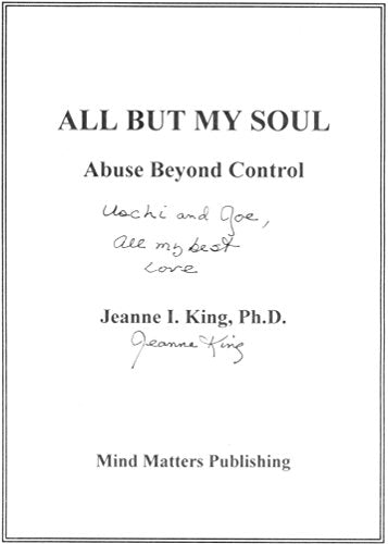 All But My Soul : Abuse Beyond Control