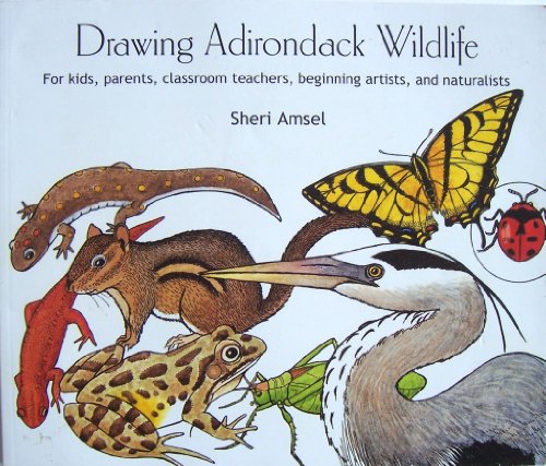 Drawing Adirondack Wildlife: For Kids, Parents, Classroom Teachers, Beginning Artists, and Naturalists