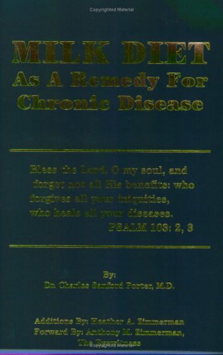Milk Diet As A Remedy For Chronic Disease