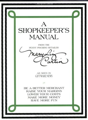 A Shopkeeper's Manual