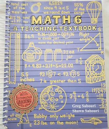 Math 6 A Teaching Textbook