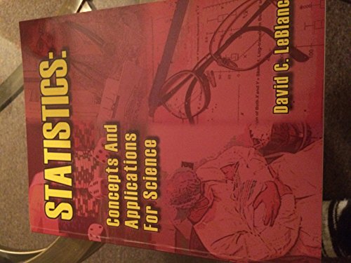 Statistics Concepts and Applications of Science