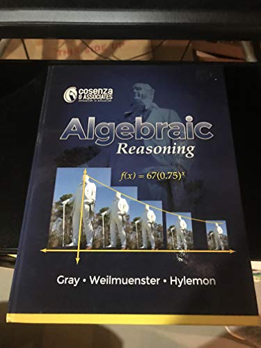 ALGEBRAIC REASONING