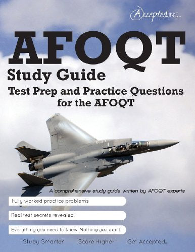 AFOQT Study Guide: Test Prep and Practice Test Questions for the AFOQT