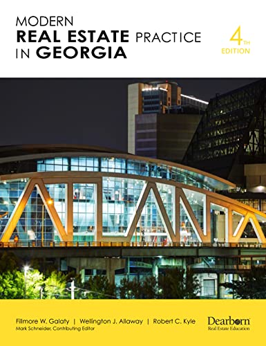 Modern Real Estate Practice in Georgia- 4th Edition