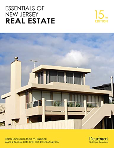 Essentials of New Jersey Real Estate, 15th Edition (Paperback) — Updated Information for Prospective NJ Real Estate Professionals — Includes 800 Questions to Prepare for Real Estate Exam