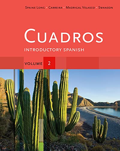 Cuadros: Introductory Spanish (2) (Explore Our New Spanish 1st Editions) (Spanish and English Edition)