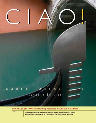 Ciao!, Enhanced (World Languages)