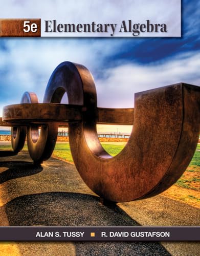 Elementary Algebra, 5th Edition