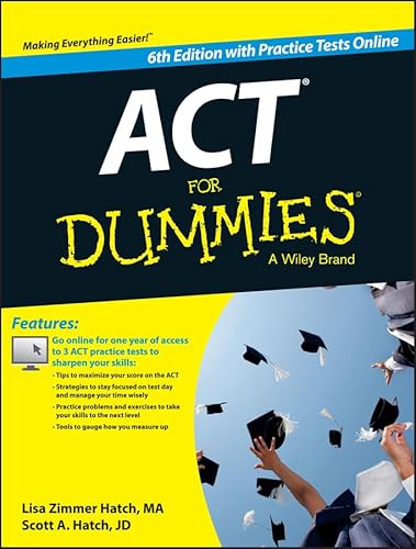 ACT For Dummies, with Online Practice Tests