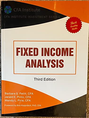Fixed Income Analysis
