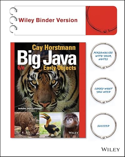 Big Java: Early Objects