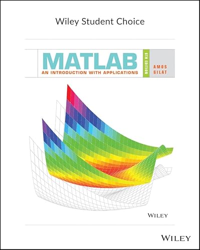 MATLAB: An Introduction with Applications