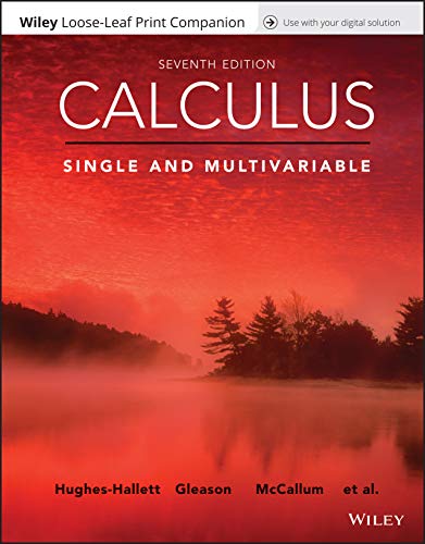Calculus: Single and Multivariable