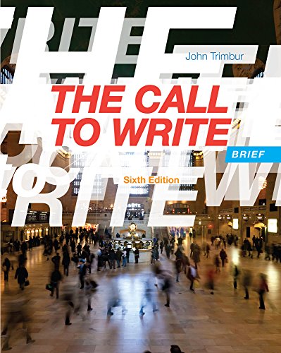 The Call to Write  Brief