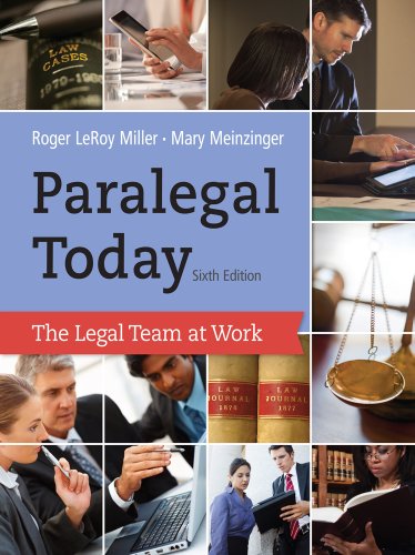 Paralegal Today: The Legal Team at Work